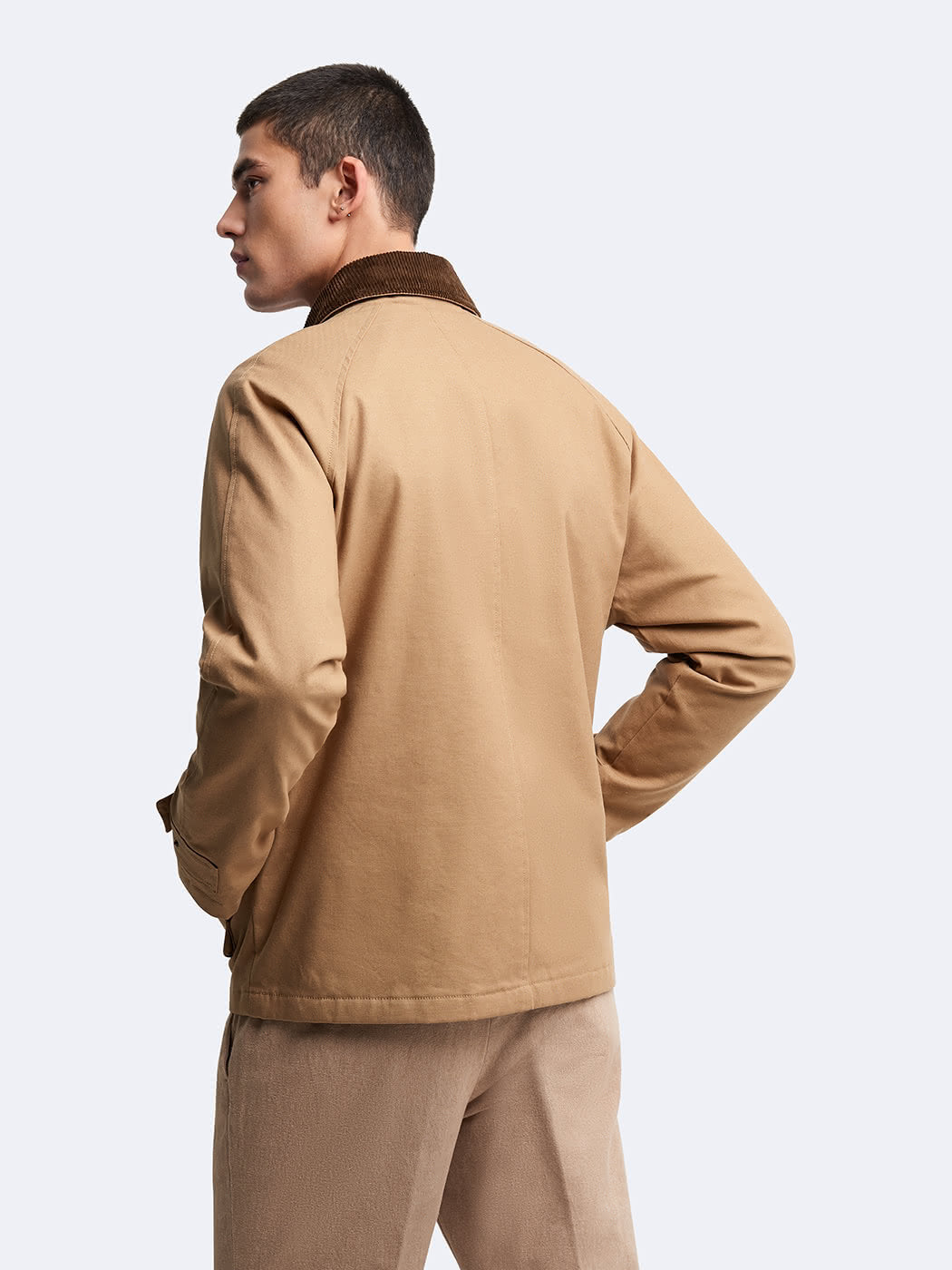Blouson zippé col velours côtelé - DEVRED 1902
