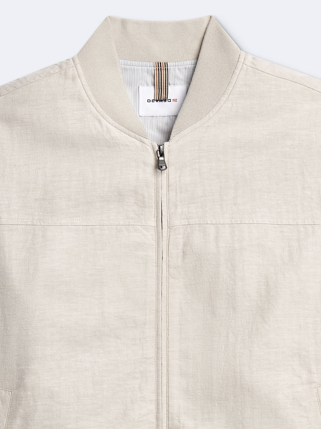 Blouson en coton-lin col teddy - DEVRED 1902