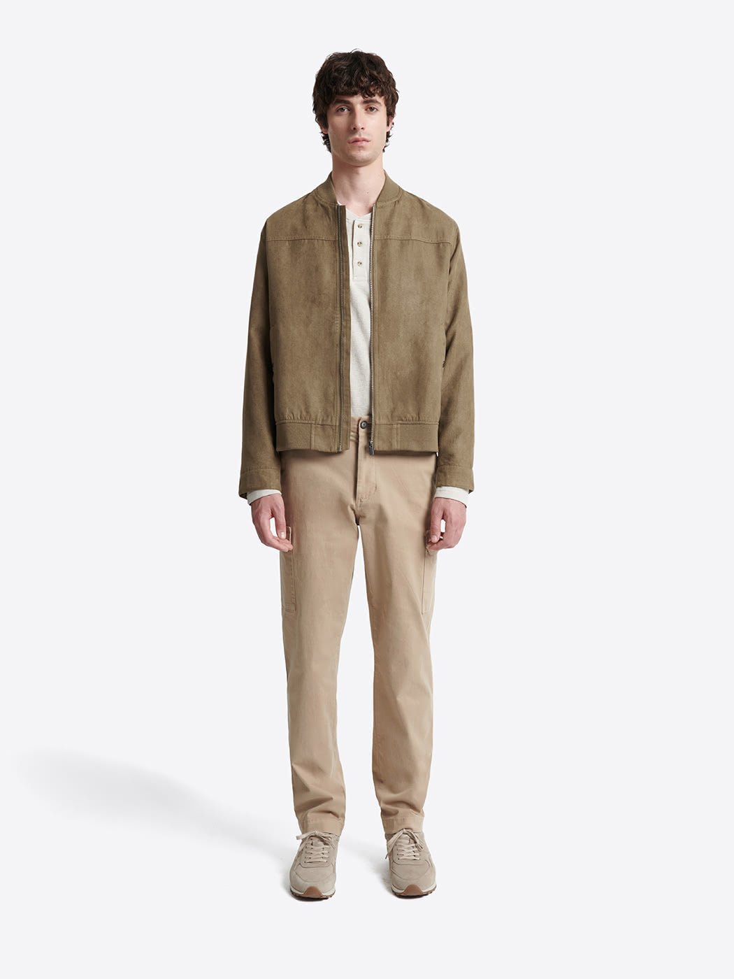 Veste casual à col teddy esprit suédine - DEVRED 1902