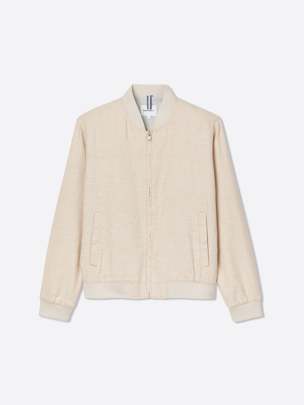 Blouson en coton lin col teddy - DEVRED 1902