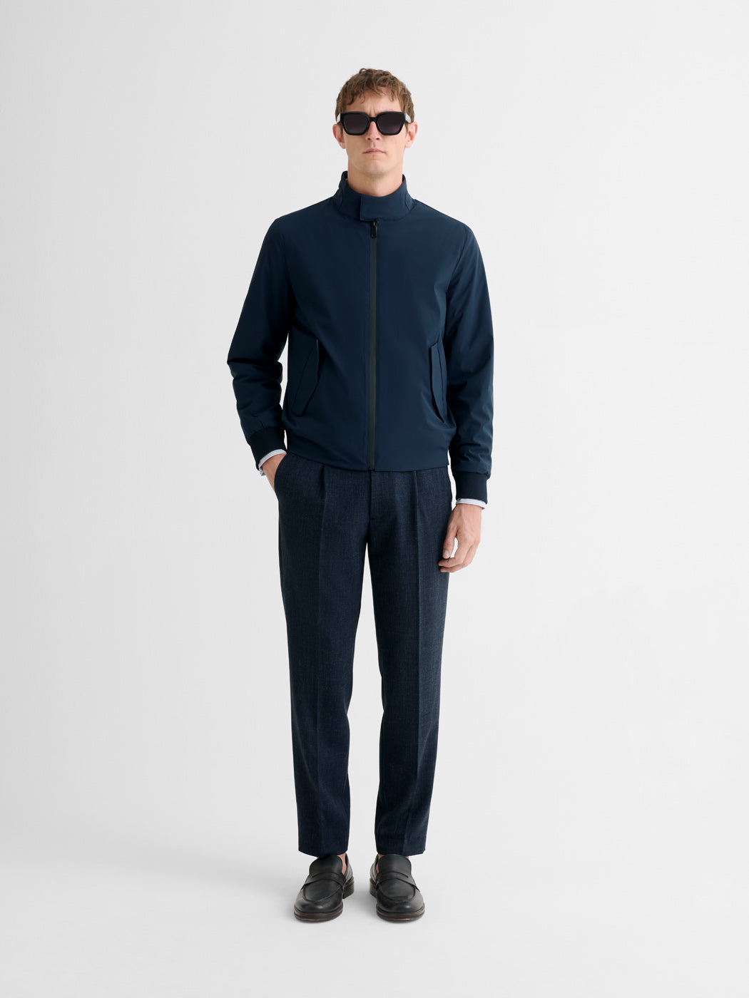 Blouson regular déperlant col montant - DEVRED 1902