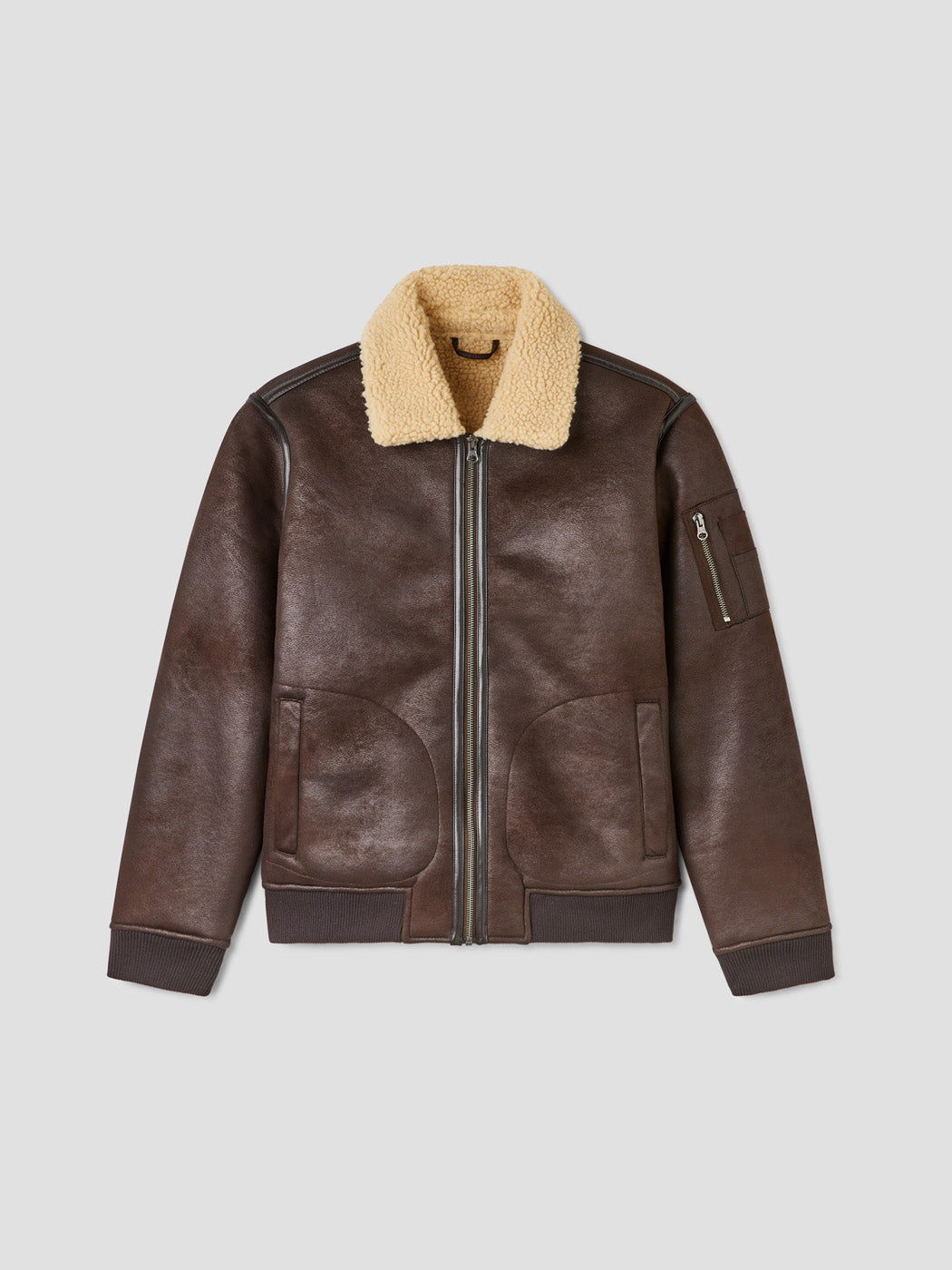 Blouson aviateur col sherpa - DEVRED 1902