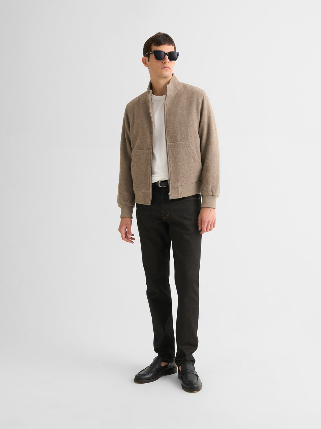 Blouson zippé esprit laine bouillie - DEVRED 1902