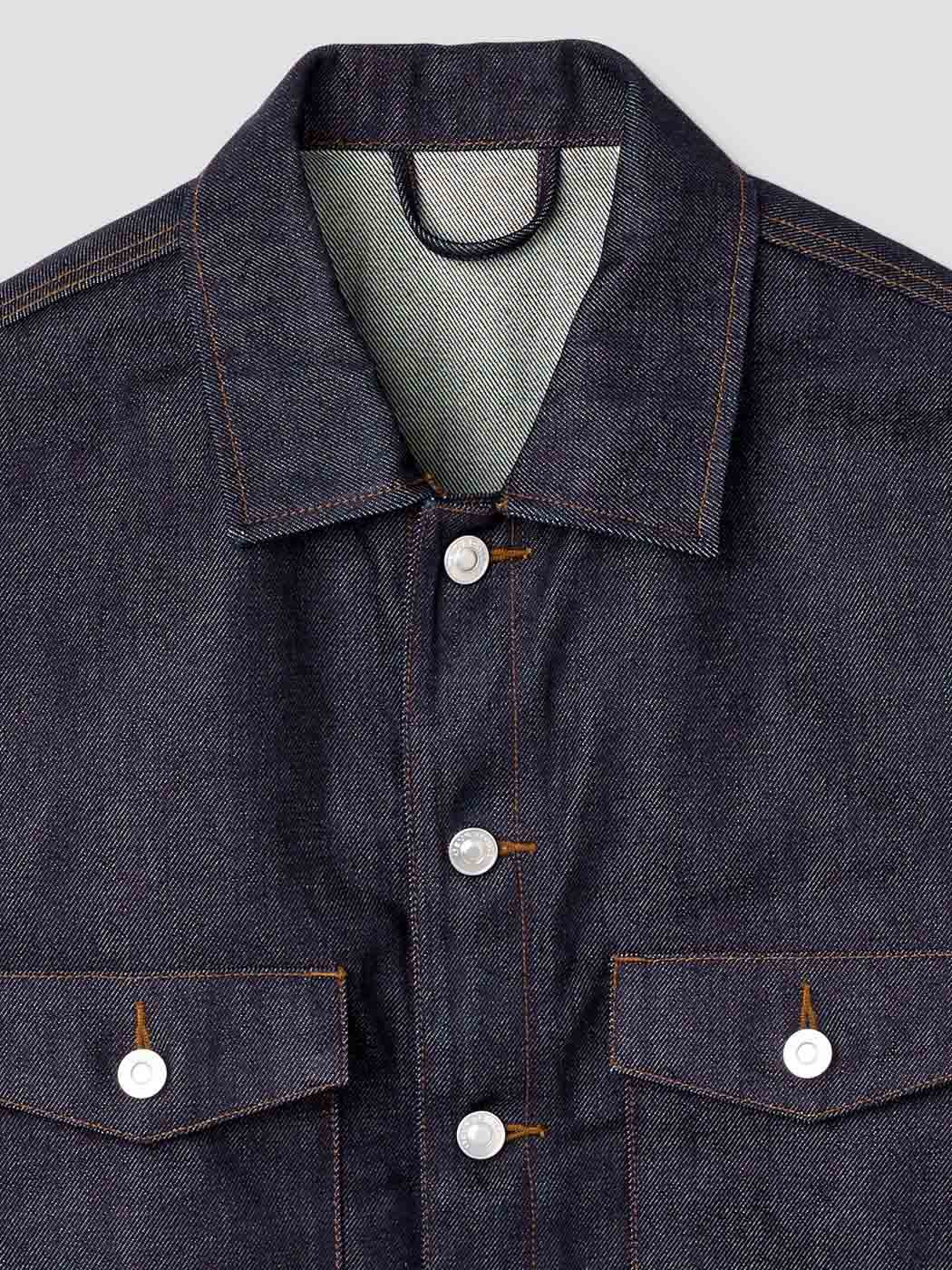 Veste selvedge col chemise - L'atelier - DEVRED 1902