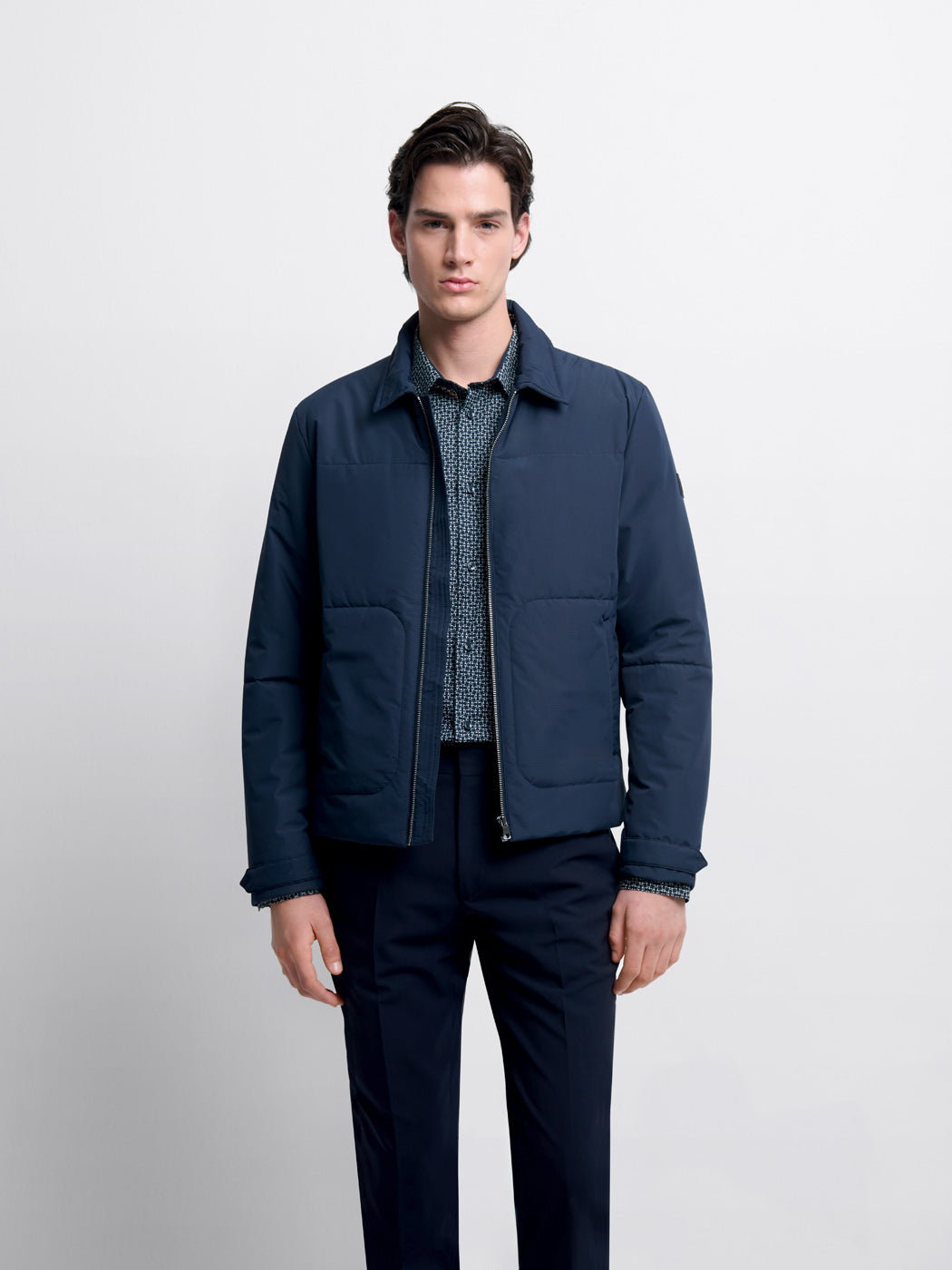 Blouson matelassé col chemise - DEVRED 1902
