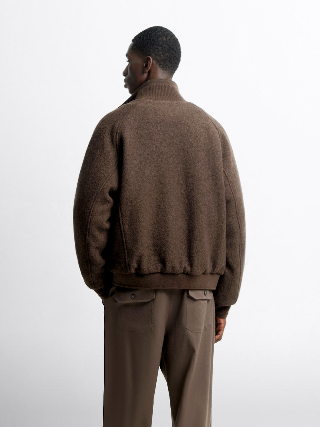 Blouson en laine mélangée - L'atelier - DEVRED 1902