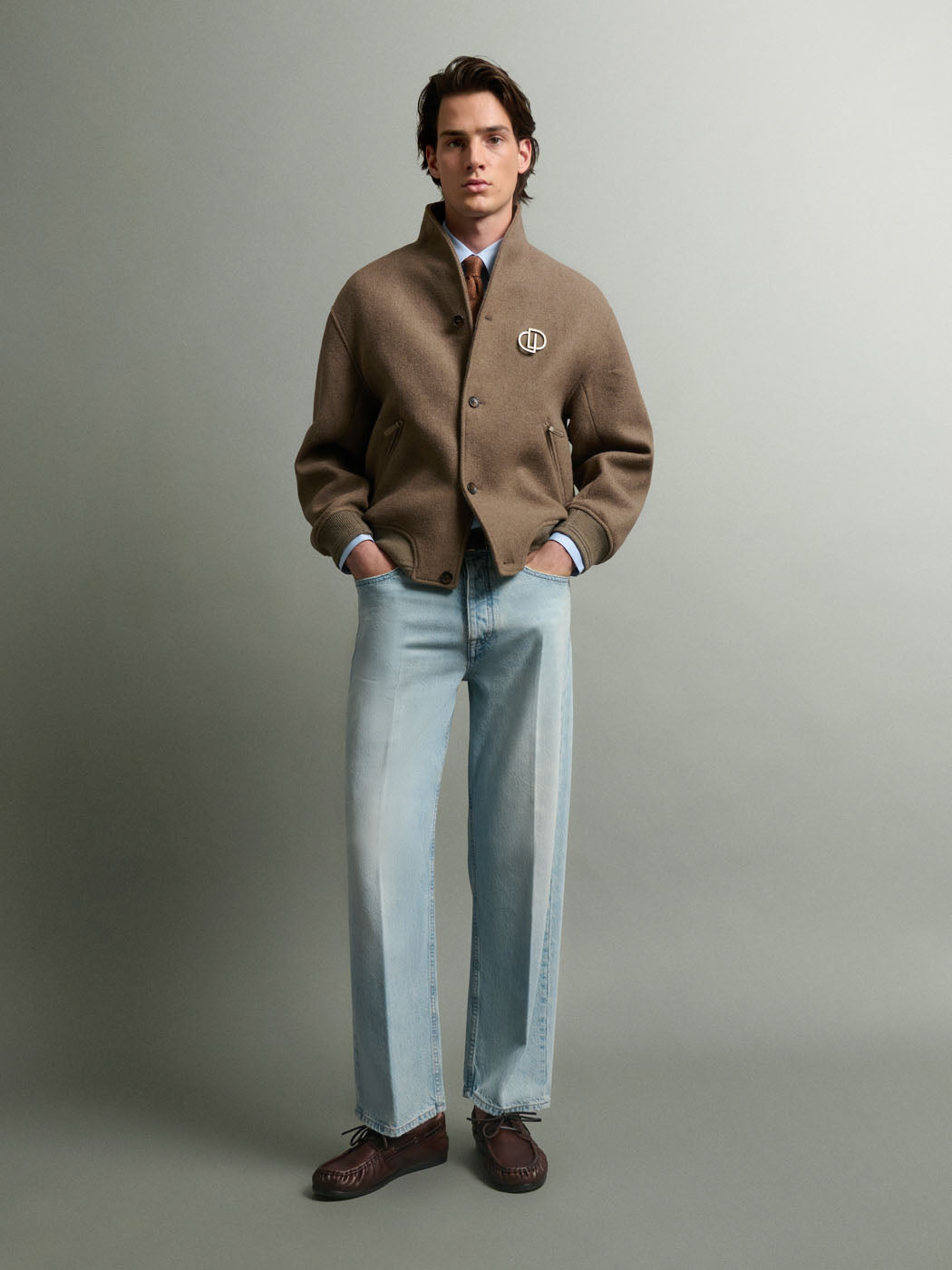 Blouson regular en laine mélangé - DEVRED 1902