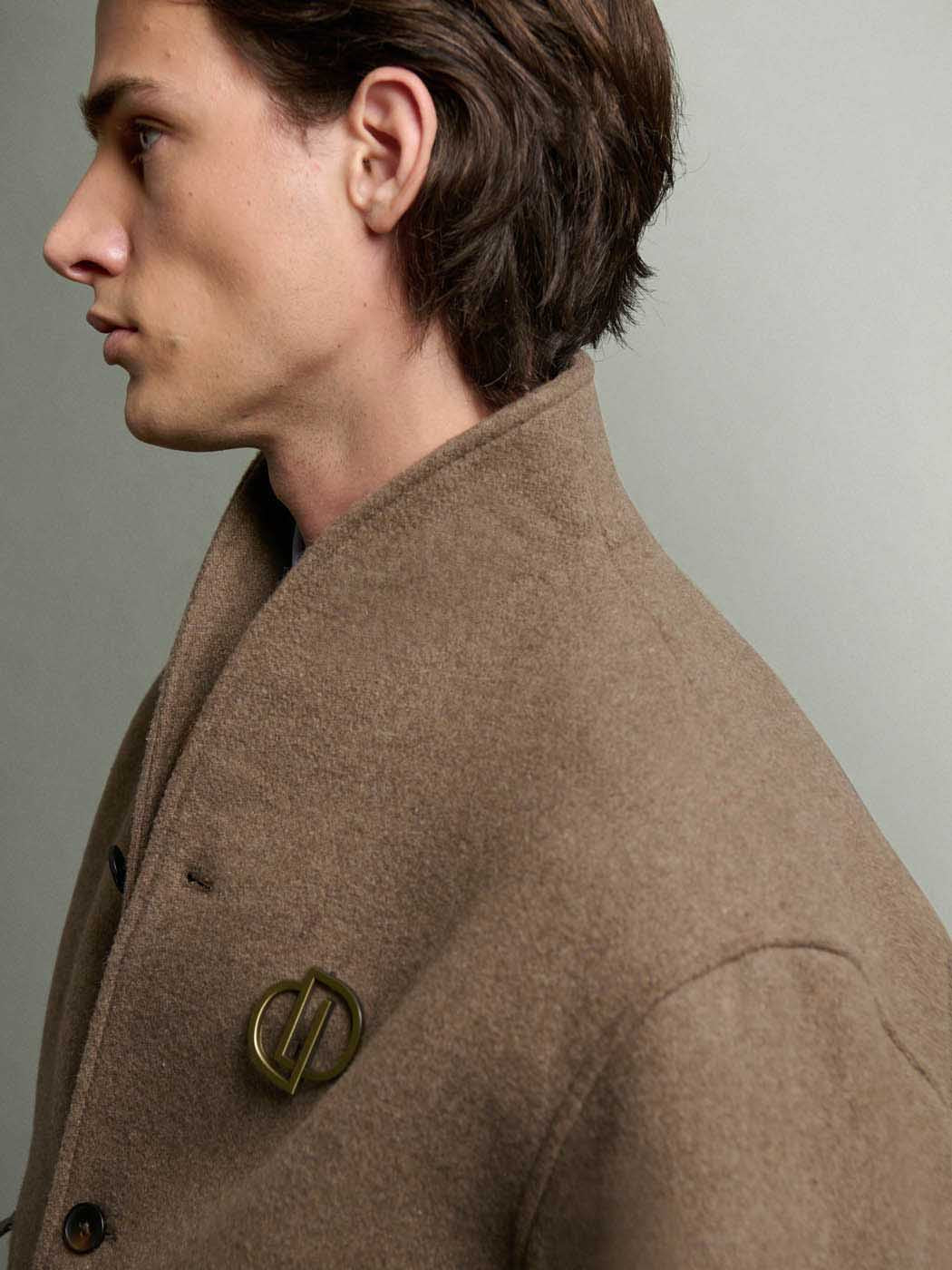 Blouson regular en laine mélangé - DEVRED 1902
