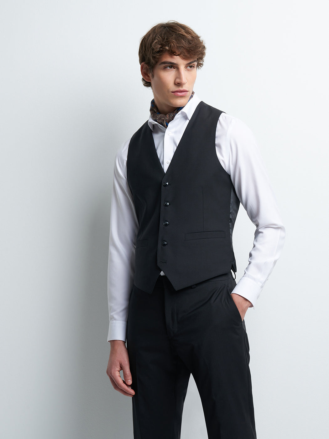 Gilet coordonnable en laine - DEVRED 1902