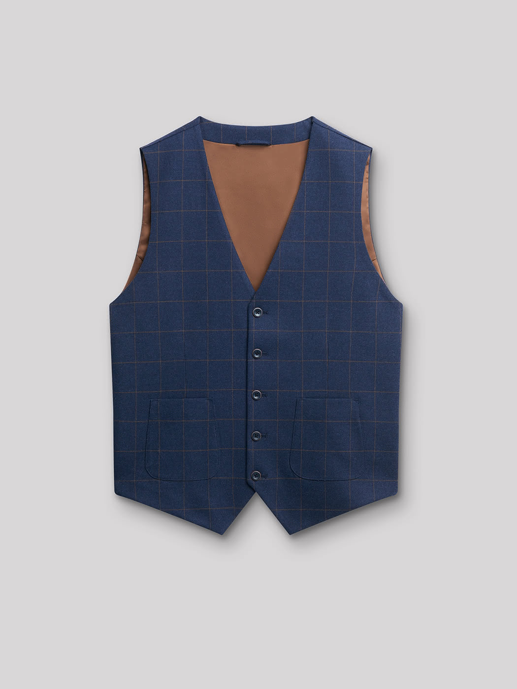 Gilet coordonnable à carreaux - DEVRED 1902