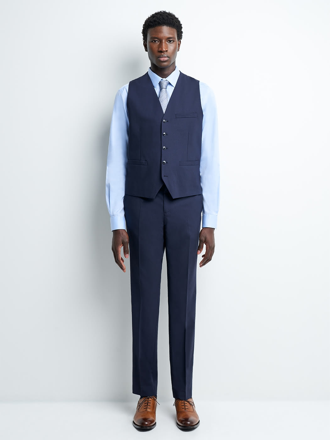 Gilet de costume bistretch en laine - DEVRED 1902