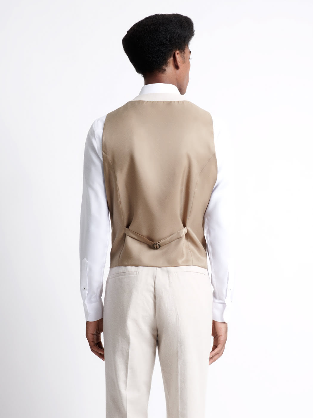 Gilet de costume en 100% coton lin - DEVRED 1902
