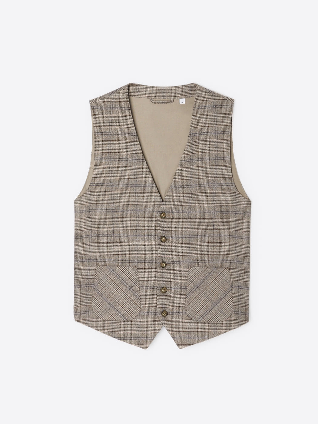 Gilet de costume stretch à carreaux - DEVRED 1902