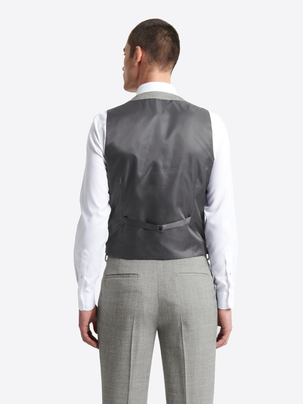 Gilet de costume chiné en laine - DEVRED 1902