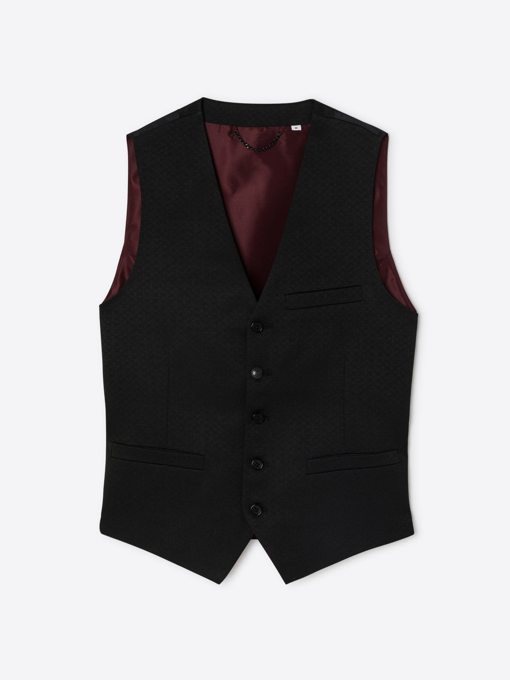 Gilet de costume fantaisie en jacquard - DEVRED 1902
