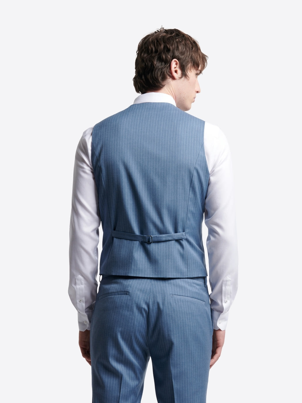 Gilet de costume bistretch à rayures - DEVRED 1902