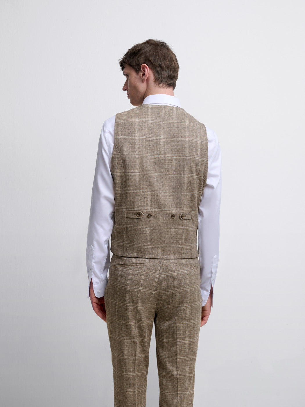 Gilet de costume à carreaux - DEVRED 1902