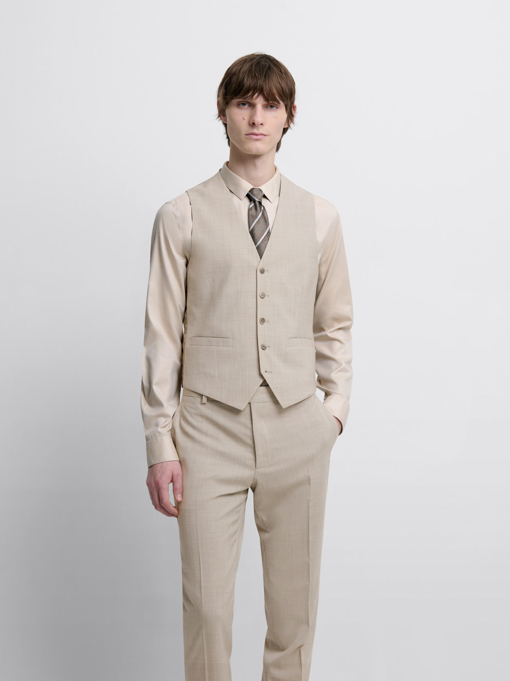 Gilet de costume en laine mérinos - DEVRED 1902