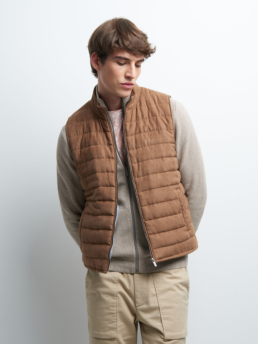 Gilet sans manche col montant - DEVRED 1902