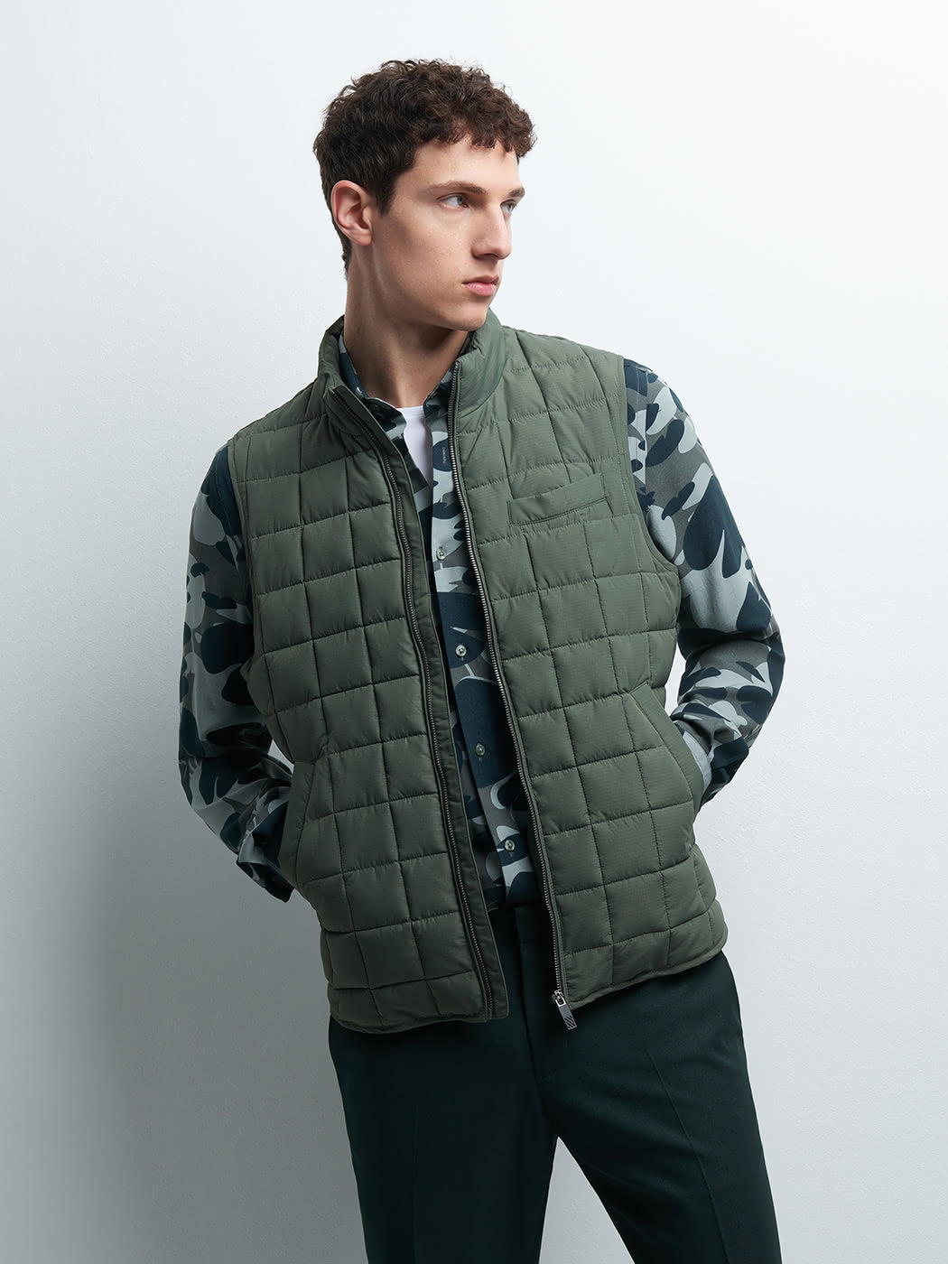 Gilet sans manche col montant - DEVRED 1902