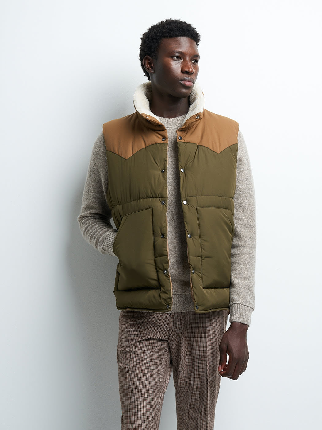 Gilet sans manche col montant - DEVRED 1902