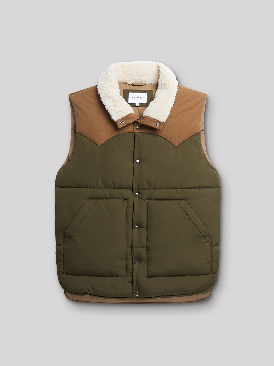 Gilet sans manche col montant - DEVRED 1902