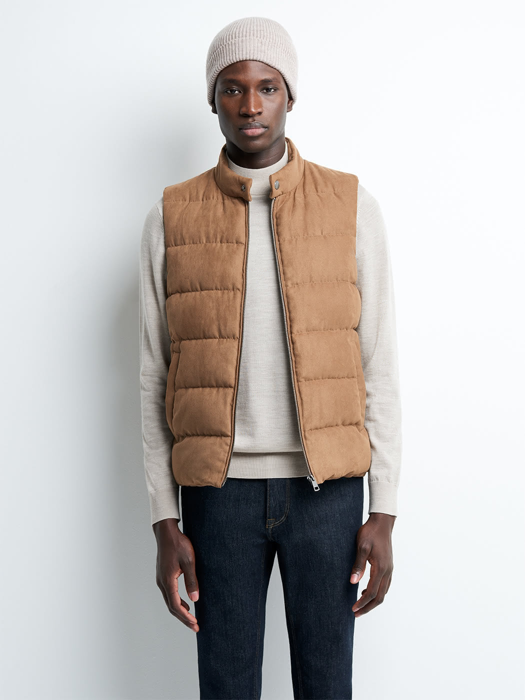 Gilet sans manches col montant - DEVRED 1902