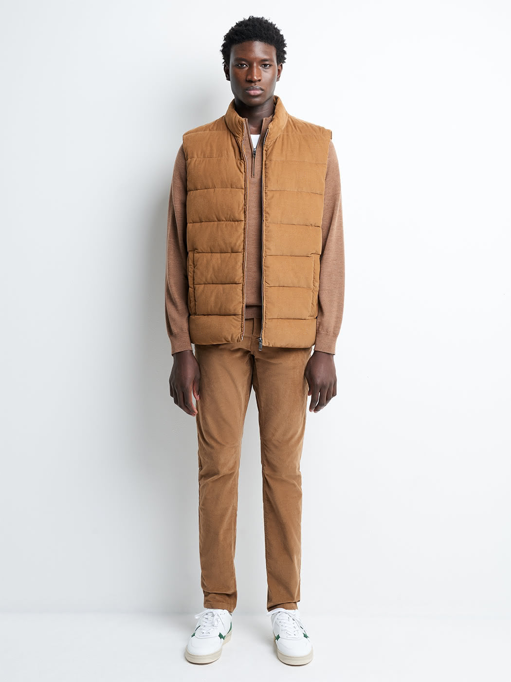 Gilet sans manche zippé col montant - DEVRED 1902