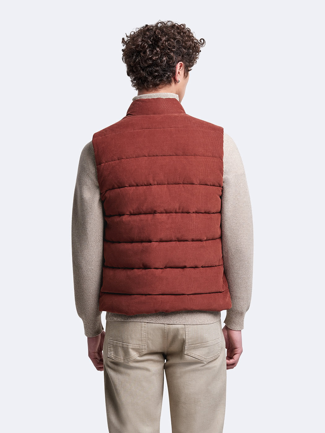 Gilet sans manche zippé en velours - DEVRED 1902