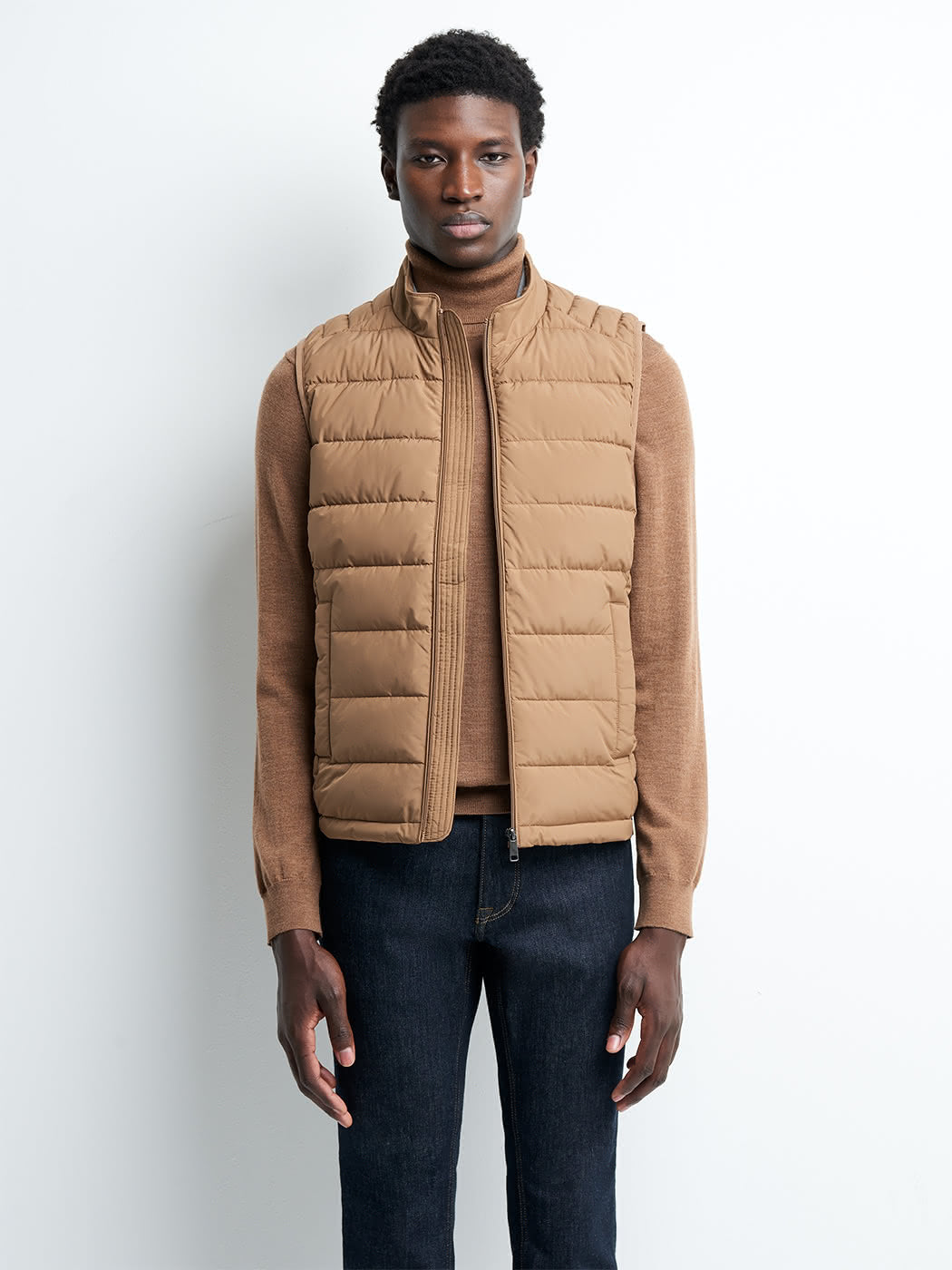 Gilet sans manche matelassé col montant - DEVRED 1902