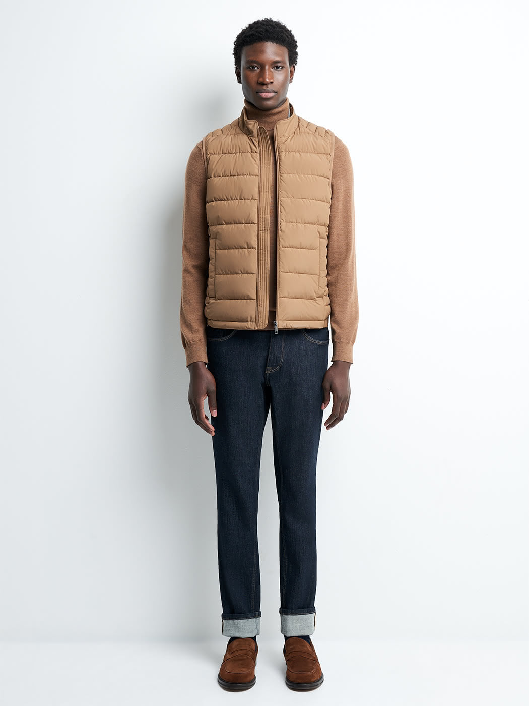 Gilet sans manche matelassé col montant - DEVRED 1902