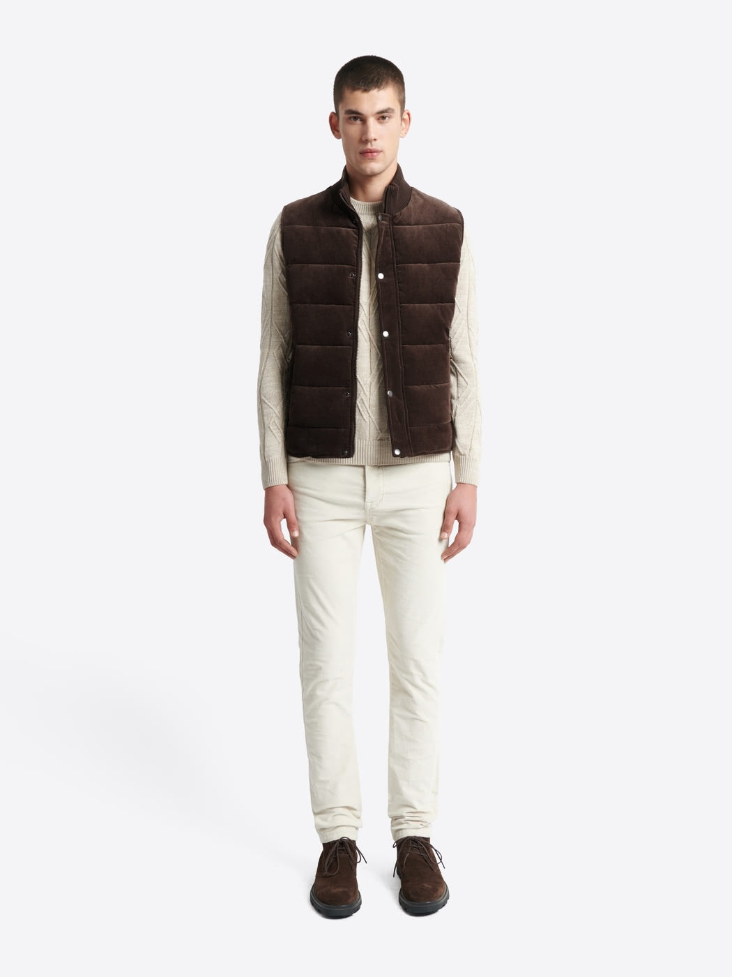 Gilet sans manche en velours - DEVRED 1902