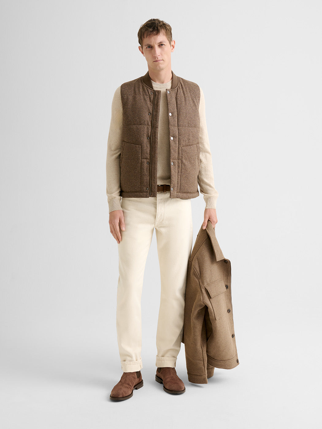 Gilet sans manche doublure matelassée - DEVRED 1902