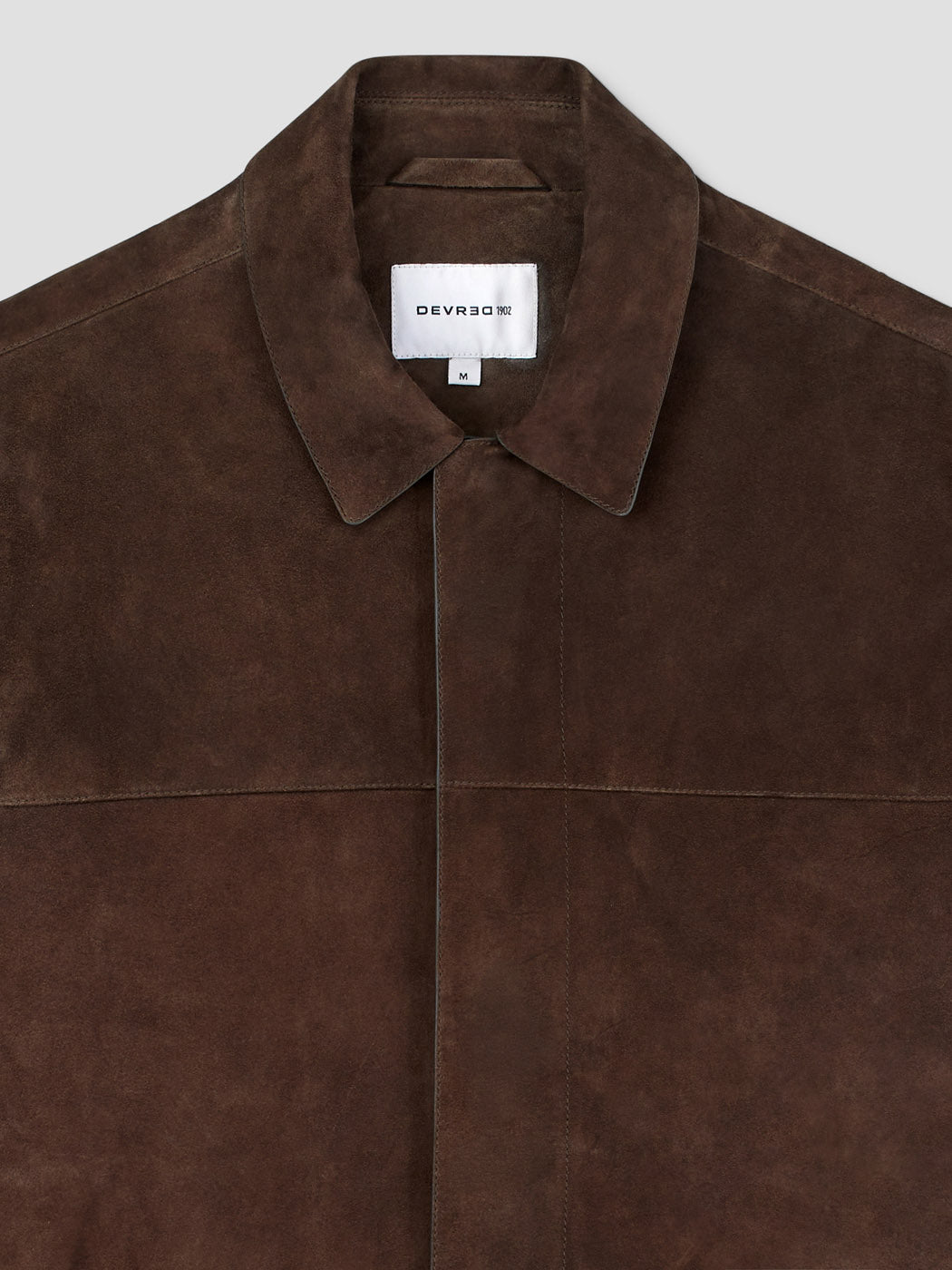 Blouson en cuir de chèvre col chemise - DEVRED 1902