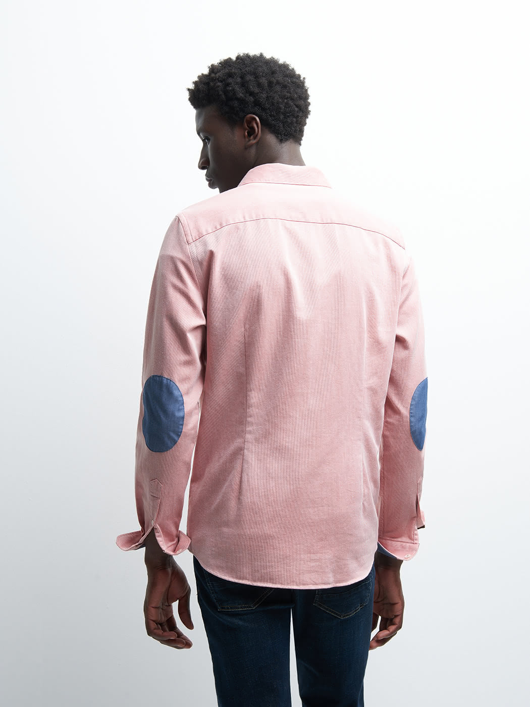 Chemise slim en oxford faux uni - DEVRED 1902