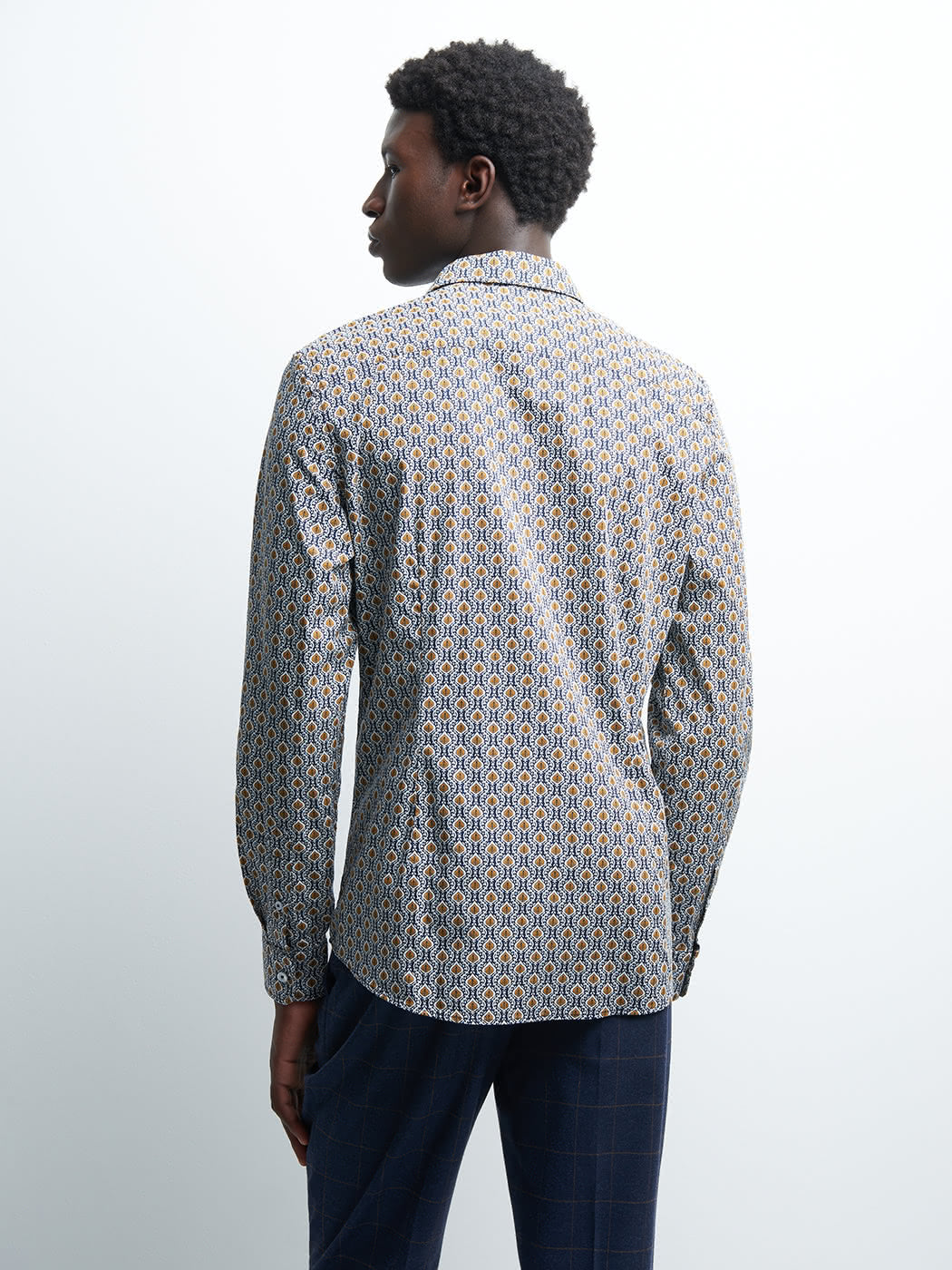 Chemise extra-slim stretch fantaisie - DEVRED 1902