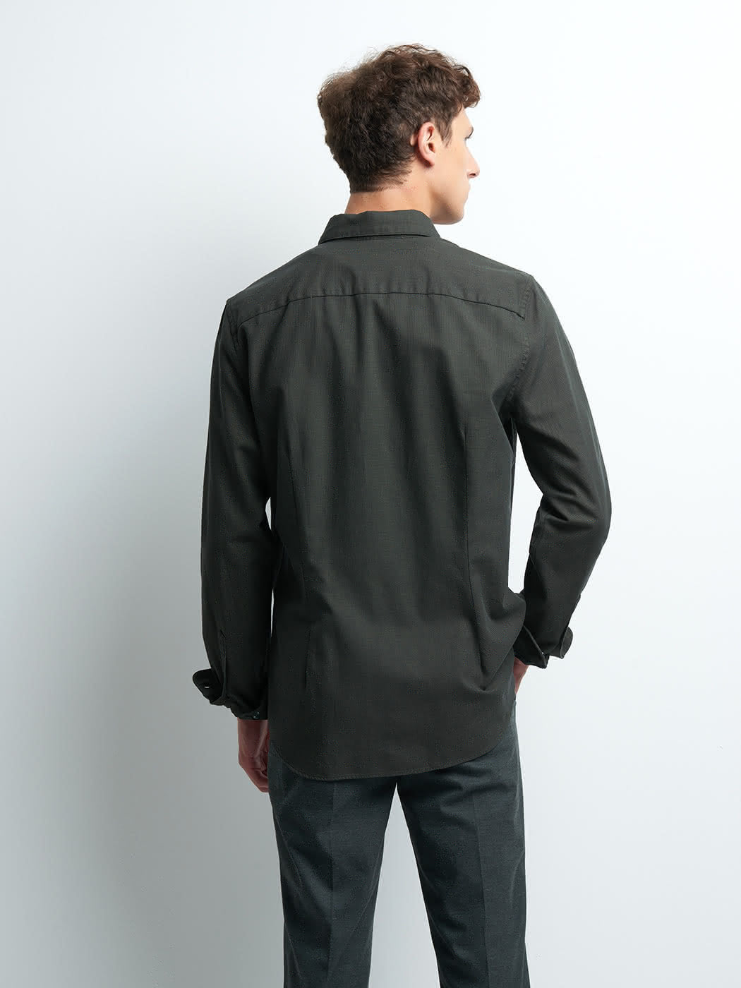 Chemise slim unie - DEVRED 1902