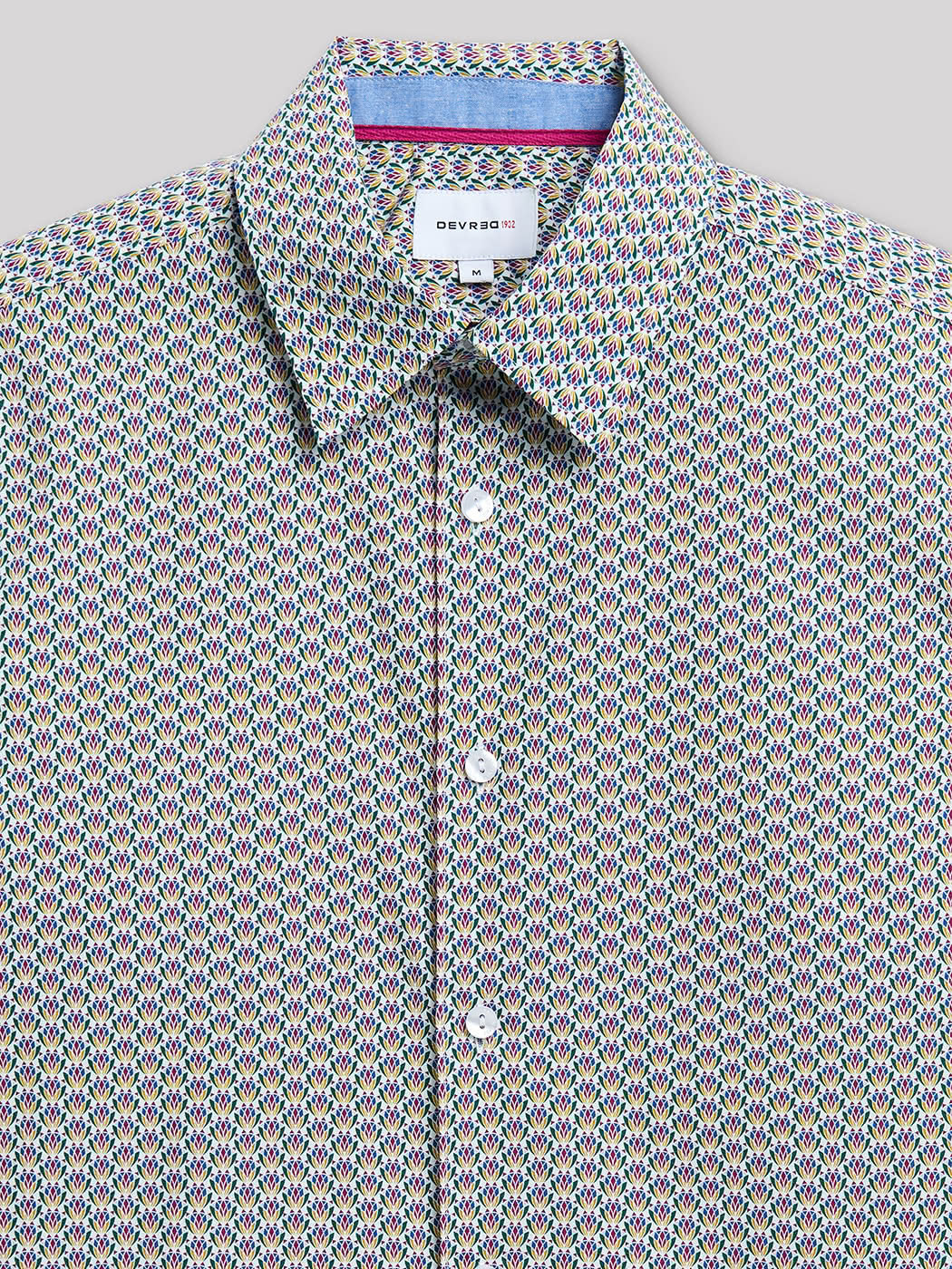 Chemise slim fleurie - DEVRED 1902