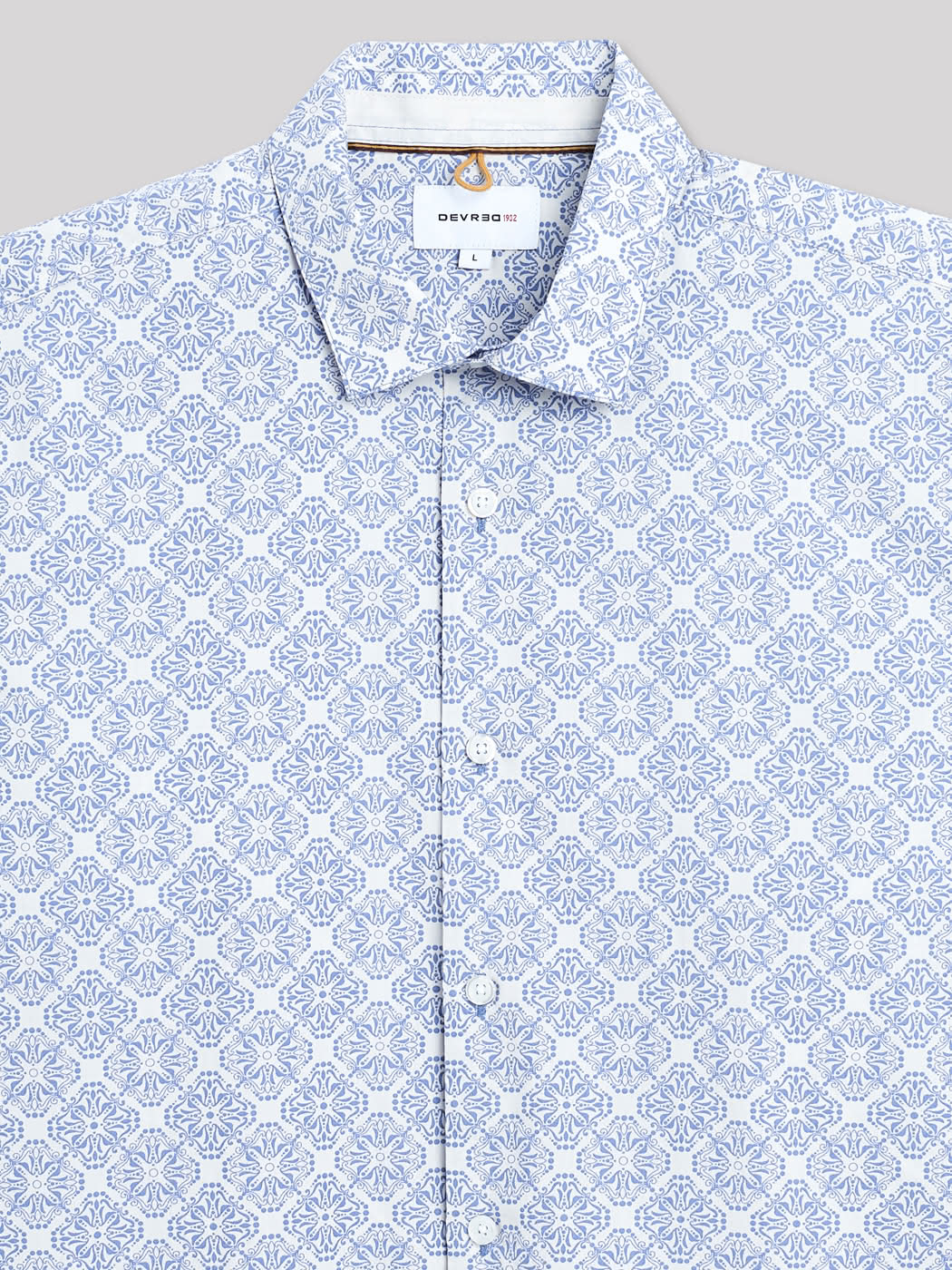 Chemise slim géométrique - DEVRED 1902
