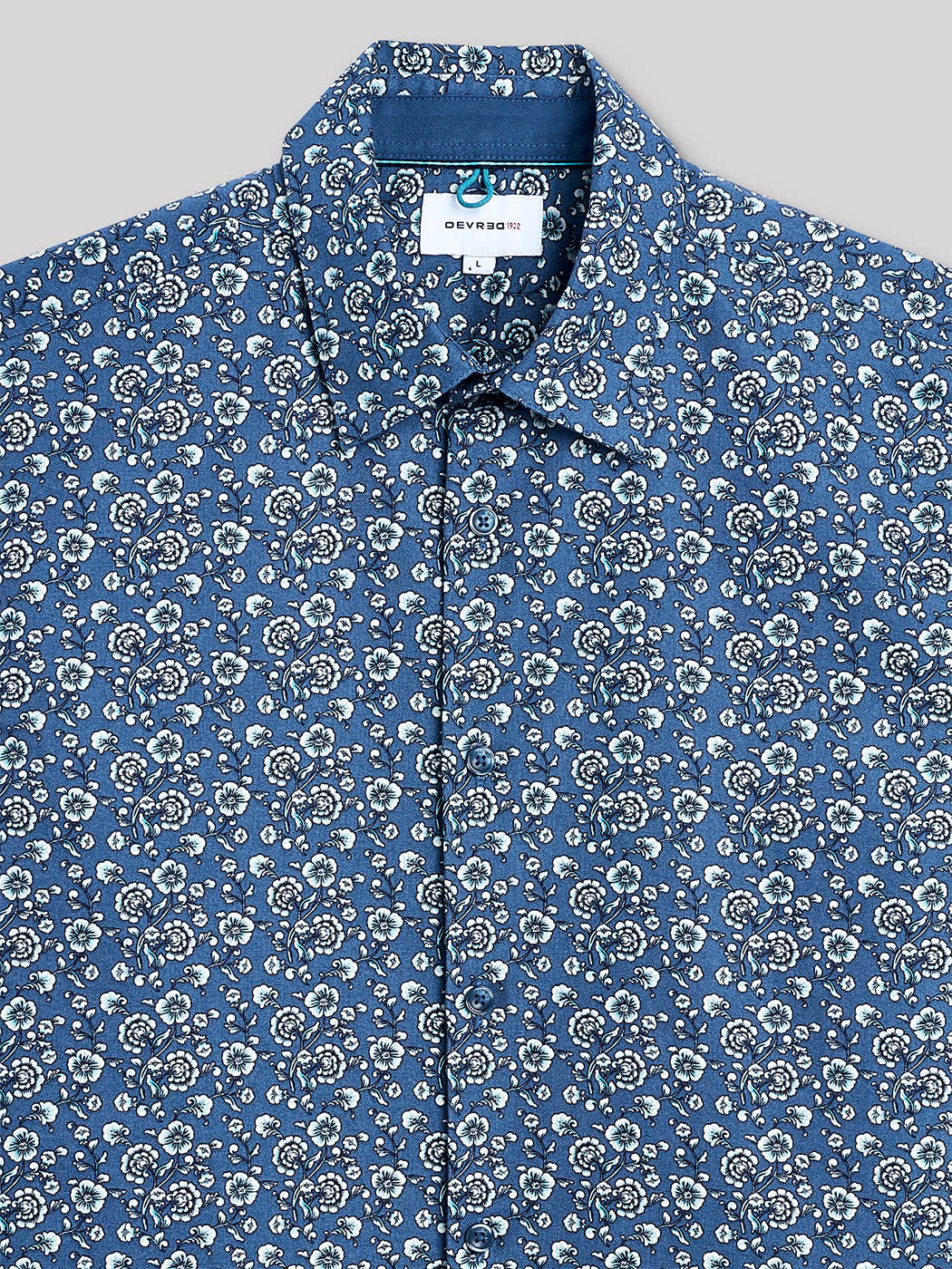 Chemise slim fleurie - DEVRED 1902