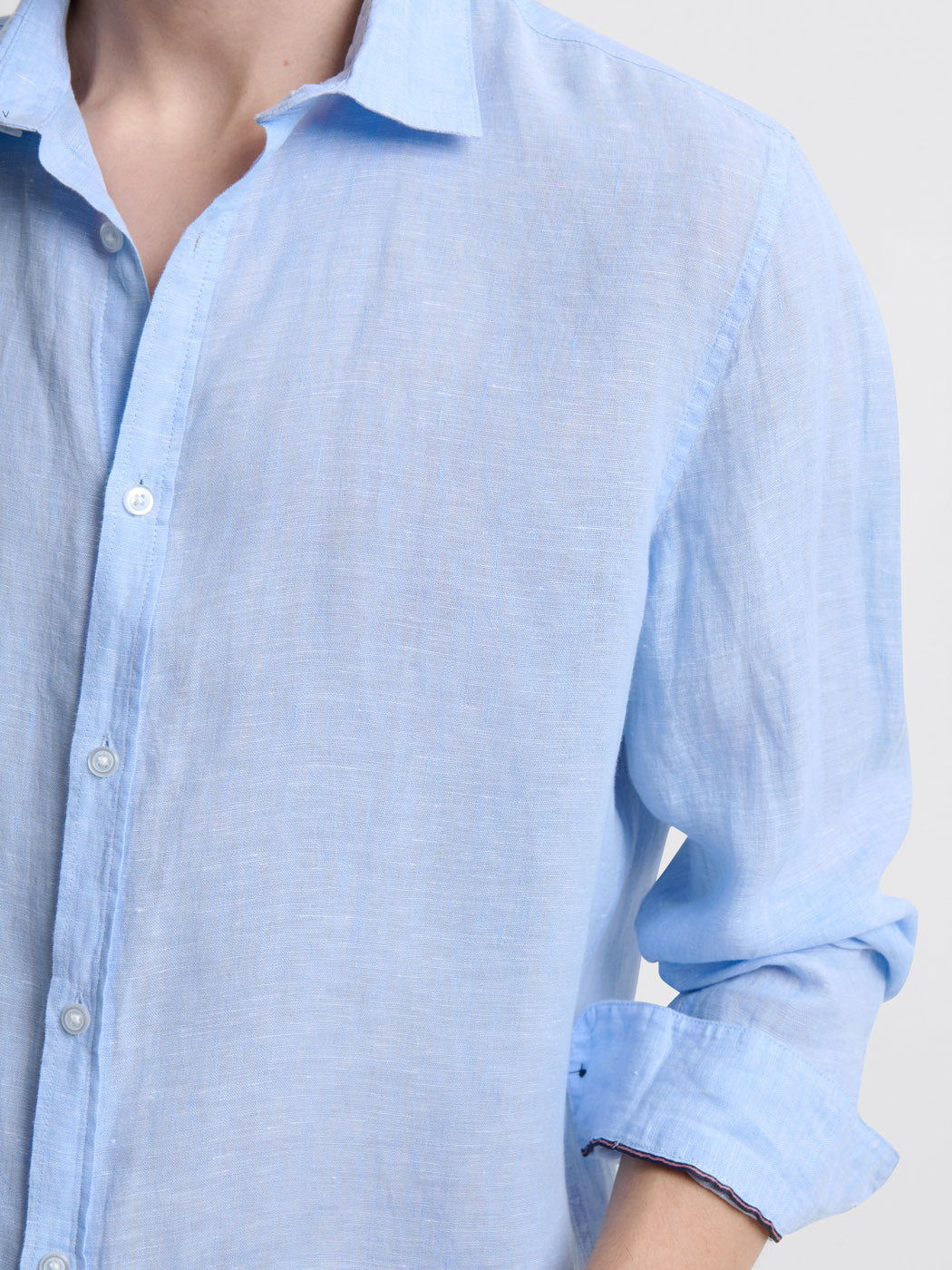 Chemise slim en lin - DEVRED 1902