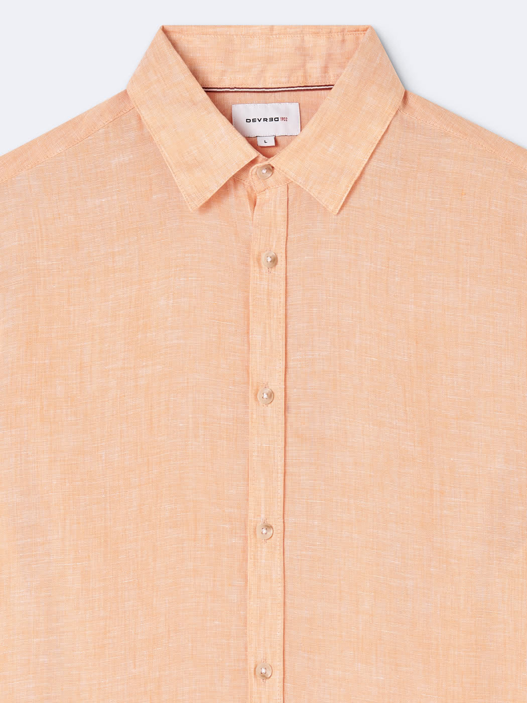 Chemise slim en lin - DEVRED 1902