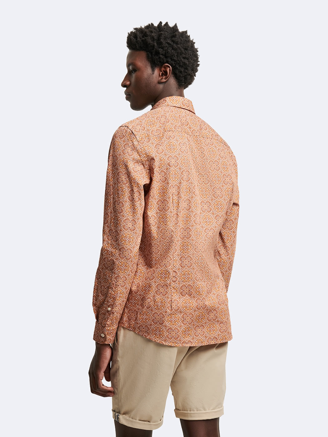 Chemise slim fleurie - DEVRED 1902