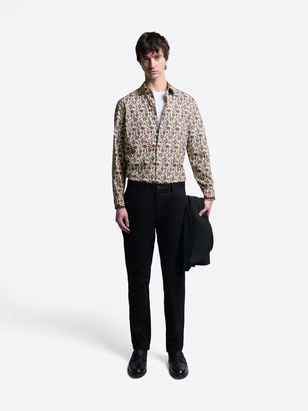 Chemise slim fleurie - DEVRED 1902