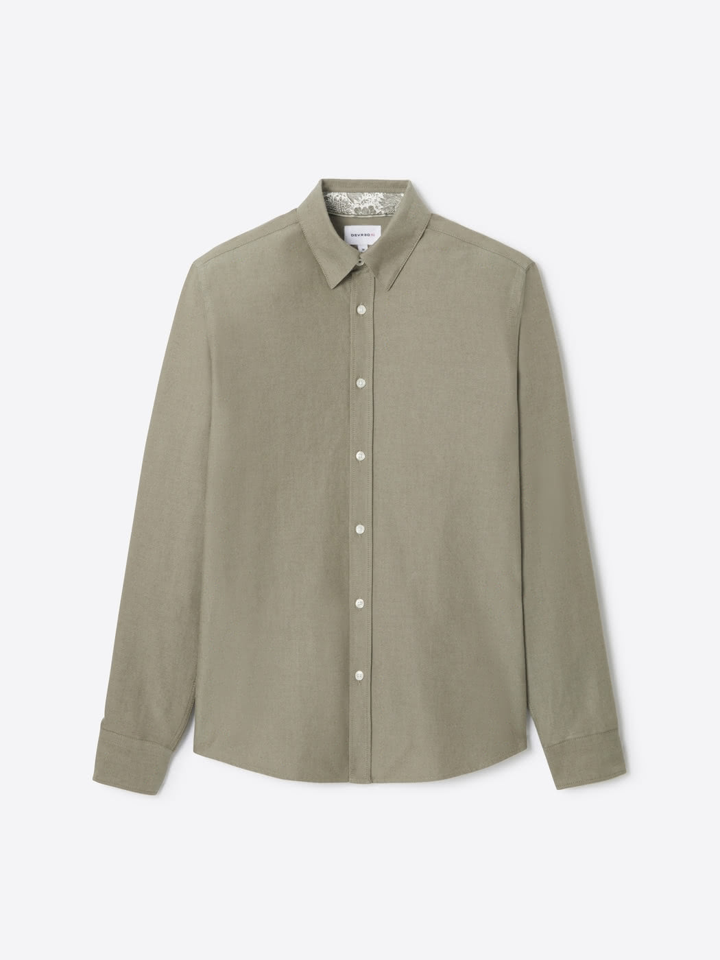 Chemise slim en coton bio unie - DEVRED 1902