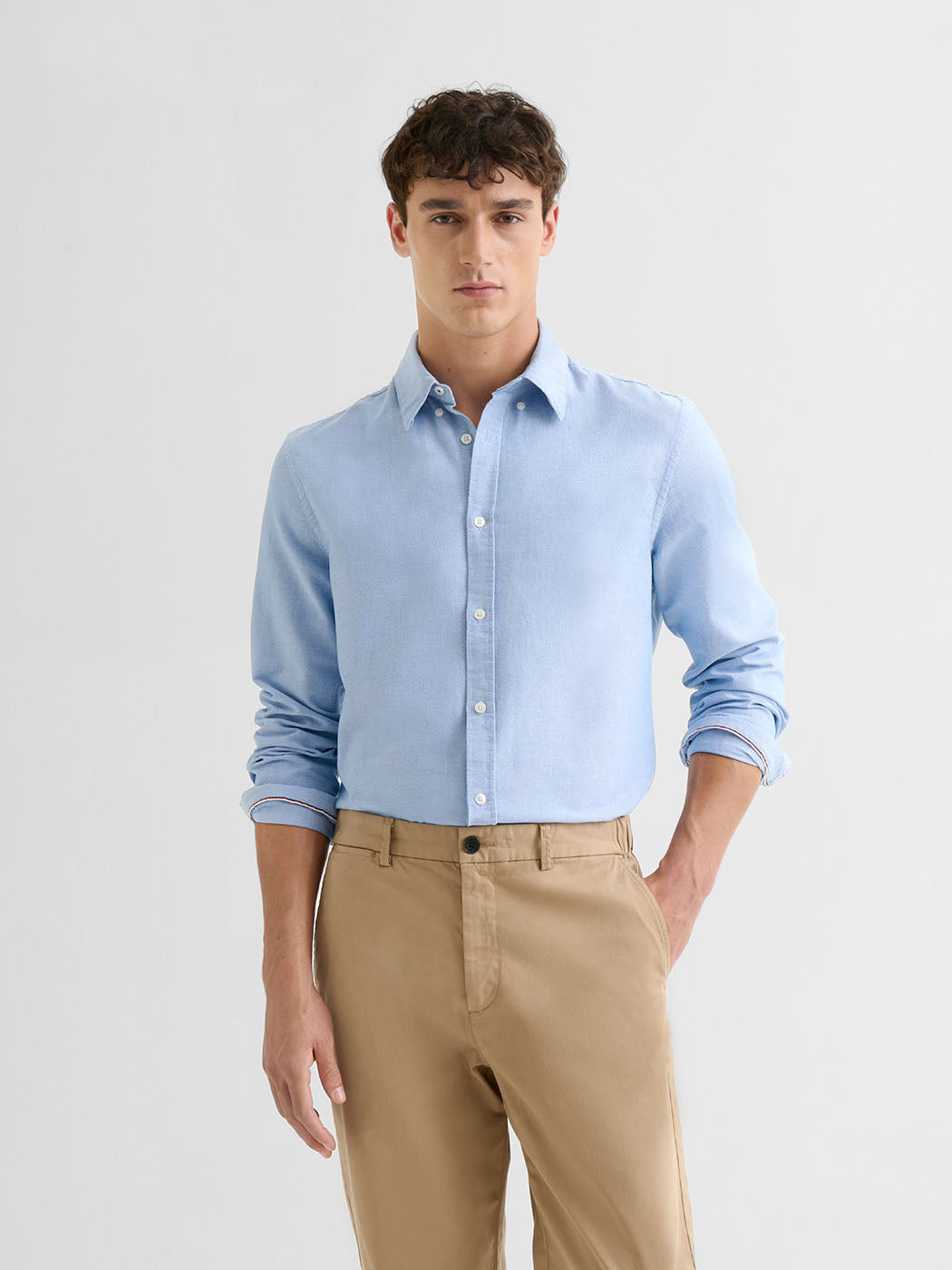 Chemise slim en coton bio - DEVRED 1902