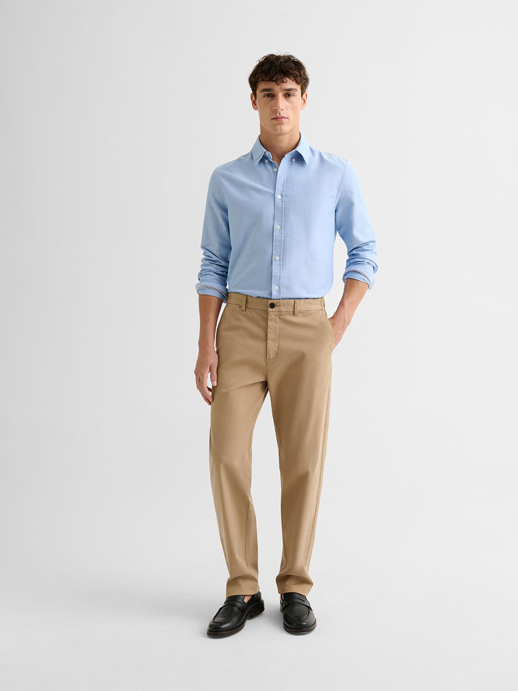 Chemise slim en coton bio - DEVRED 1902