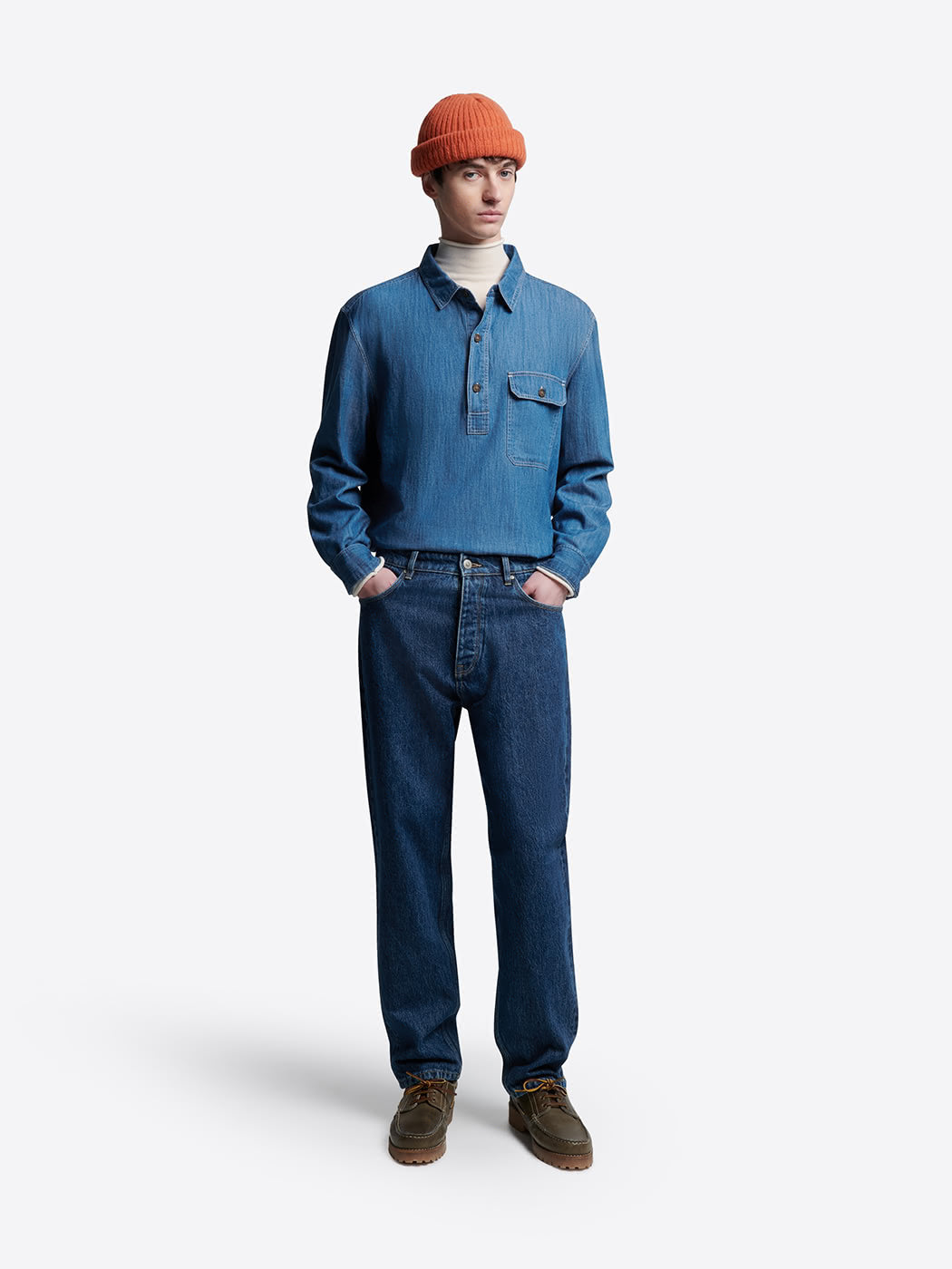 Chemise vareuse en jean - L'atelier - DEVRED 1902