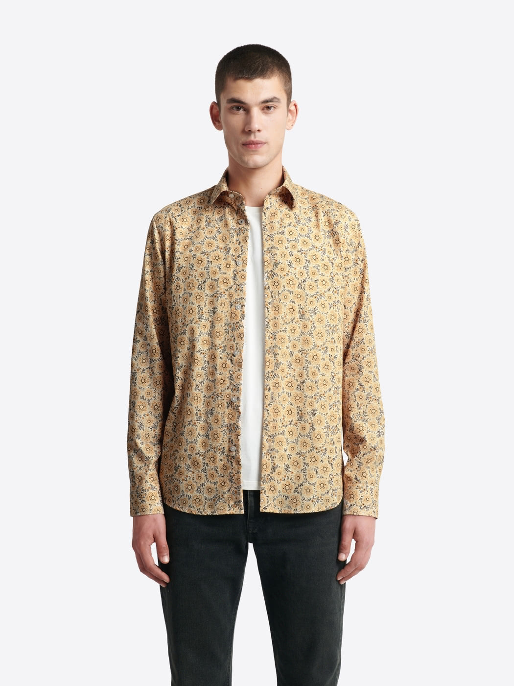 Chemise fleurie en coton - DEVRED 1902
