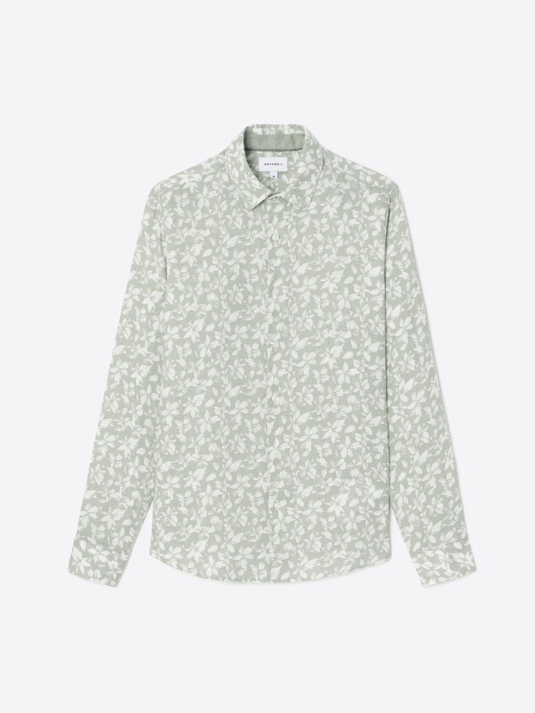 Chemise slim fleurie en lin - DEVRED 1902